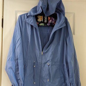 Light Blue Wind breaker